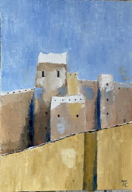 Huile papier 10 30x40